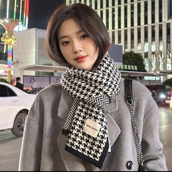 남녀공용 니트 제비 롱 겨울 커플 머플러 목도리