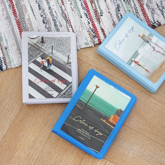 오첵 컬러스오브데이즈 4x6 포토 사진 네컷 앨범