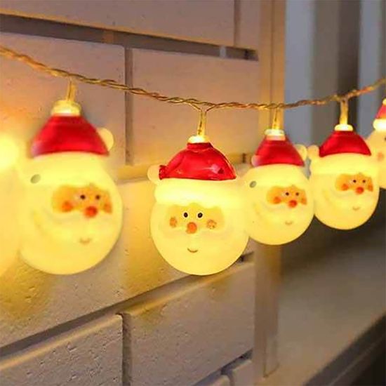 [도토로]10구 LED 산타 가랜드 전구(웜색) (1.5M)