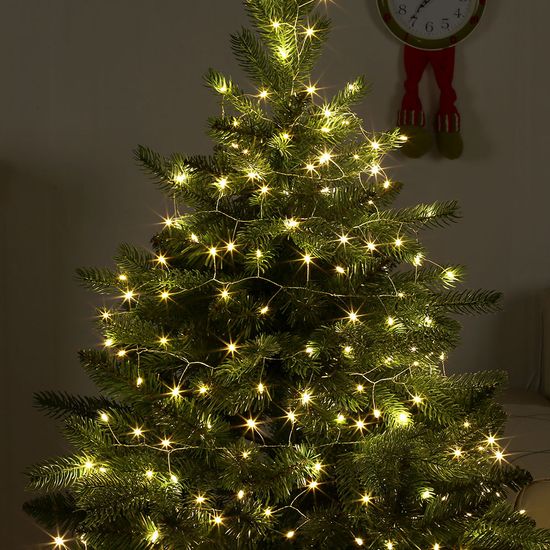 [도토로]은하수 LED 500구 실버선 USB 지네 전구(12.5