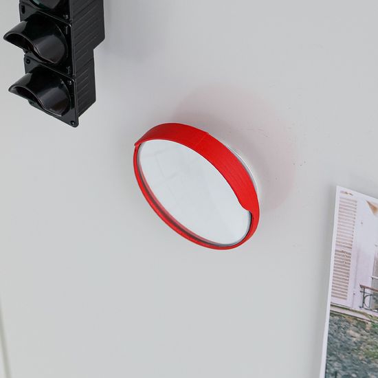 볼록 거울 미니어처 냉장고 자석 그립톡