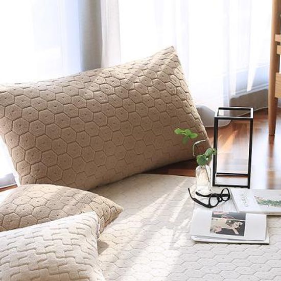 허니소프트 극세사 양면 헤드쿠션 - 3color