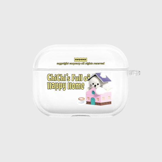 해피 홈 치치(에어팟프로-클리어하드)