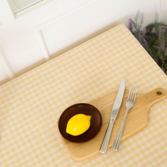 멜란체크 면식탁보 테이블보-5컬러