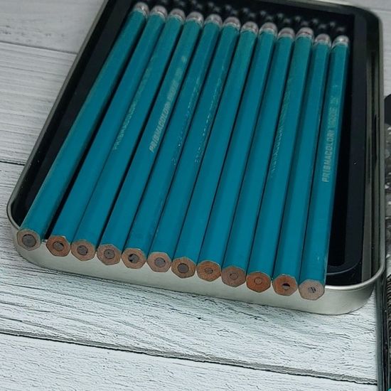 프리즈마 드로잉/스케치연필 TURQUOISE SOFT 12종 틴