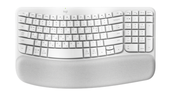 [국내정품] 로지텍 WAVE KEYS 인체공학 무선 키보드