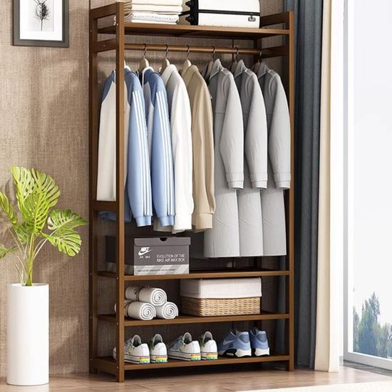 시스템행거 조립식 철제 선반 행거 옷장 옷걸이 F530