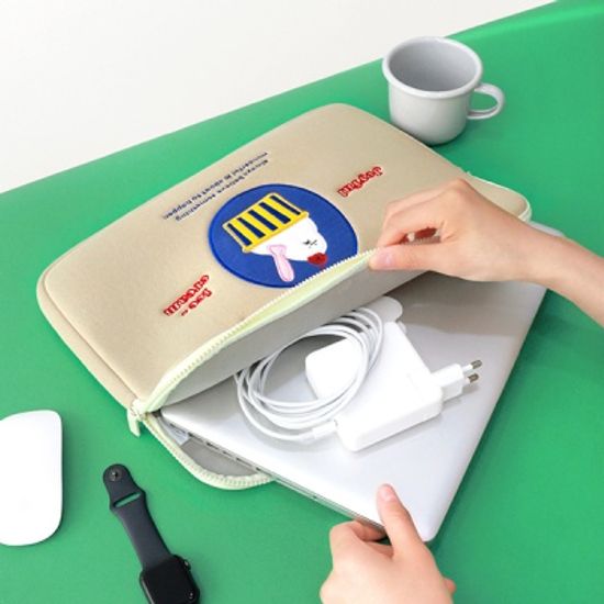 스노우맨 노트북 파우치 (13인치)