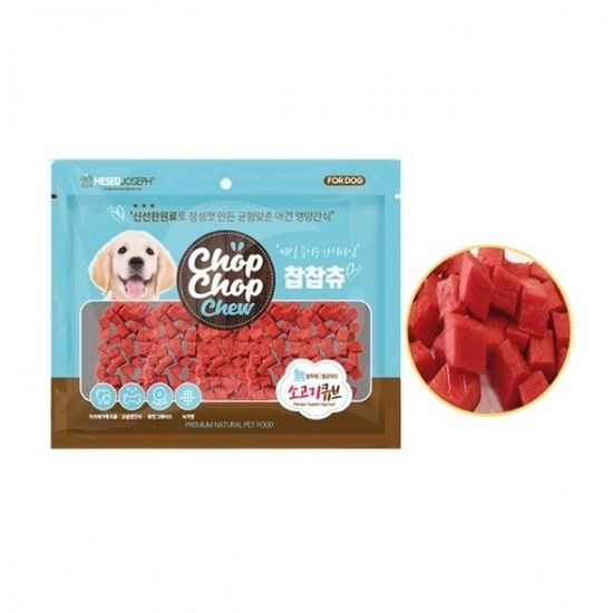 소고기큐브 300g(실중량150g) 치아관리 영양간식