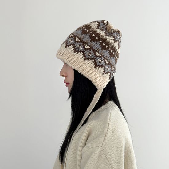 노르딕 니트 바라클라바