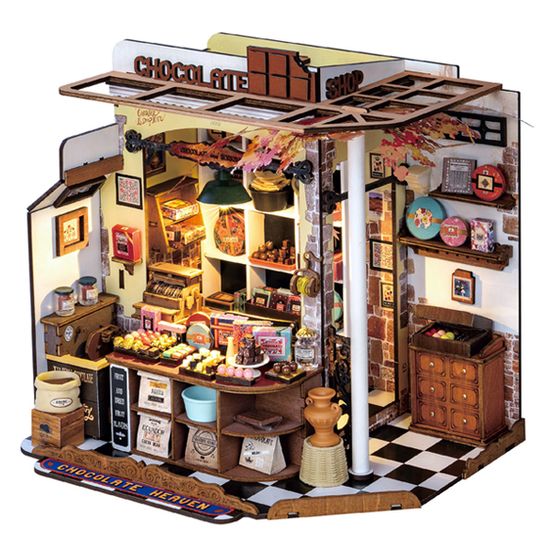 핸즈크라프트 DIY 미니어처 하우스 헨리의 초콜릿가게