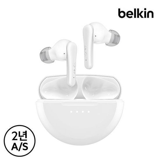 벨킨 사운드폼 ANC 노이즈캔슬링 무선 이어폰 AUC015