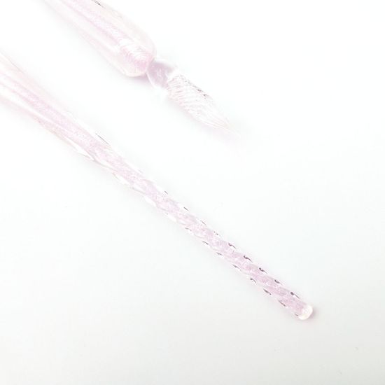 문학 필사 유리펜 연핑크 