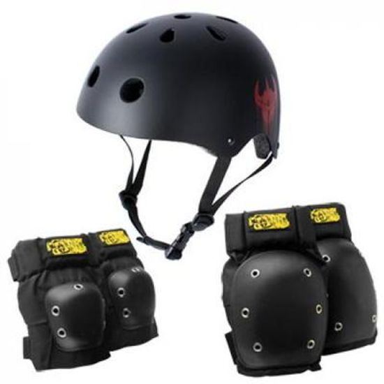 [Darkstar] DRIP HELMET AND PAD PACK (Black)