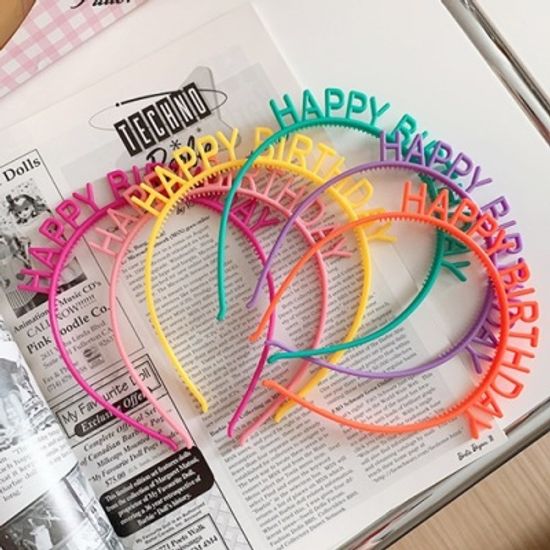Birthday Band 생일머리띠