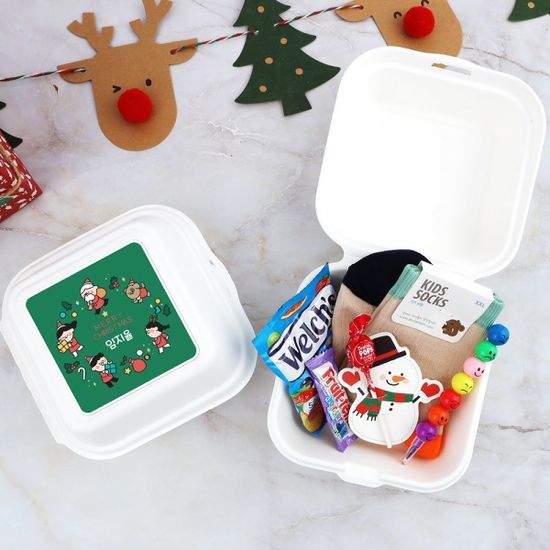 [주문제작]구디백 양말 간식 선물세트 1호 크리스마스