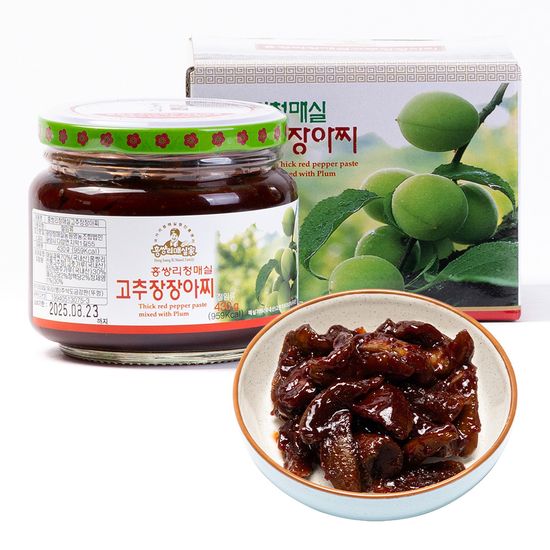 홍쌍리 청매실농원 고추장장아찌 430g x 2개