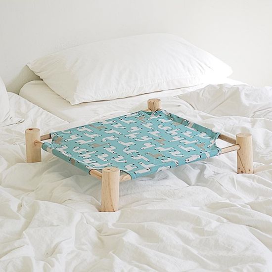 반려동물 조립형 패브릭 침대 3color