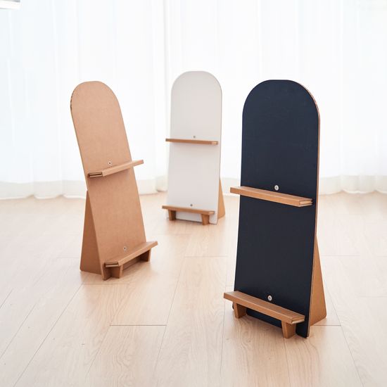 매거진랙 전면스탠드 책장 수납장 진열선반 게시대