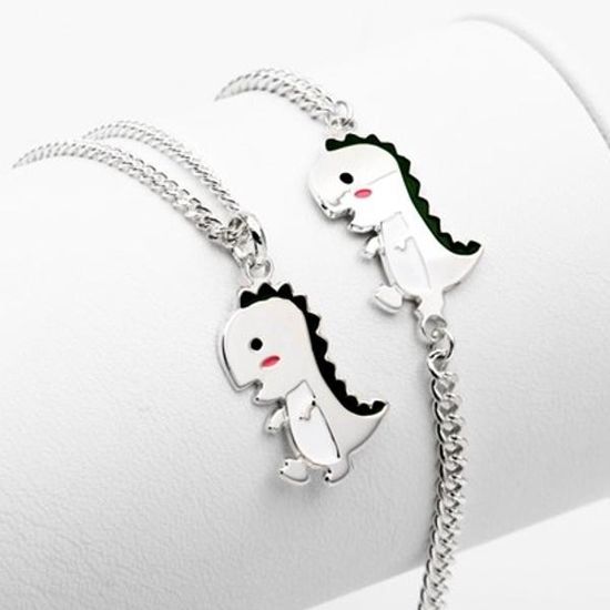 [애슬릿]925 실버 공룡 유아 아동 어린이 은 팔찌