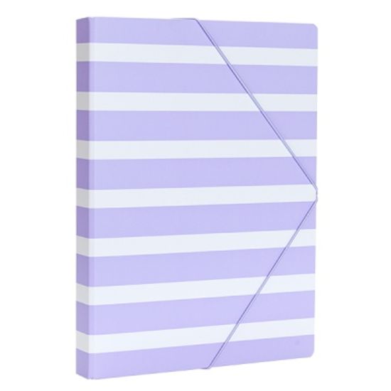 월화수목 바로펀치3공바인더 - 목요일엔 Blueberry stripe