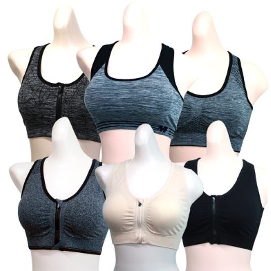 고탄력 무봉제 심리스 에어 브라탑(5061) 3장 1Set