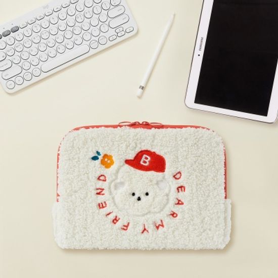 [아이패드/13인치] 포켓 파우치_덤블비숑