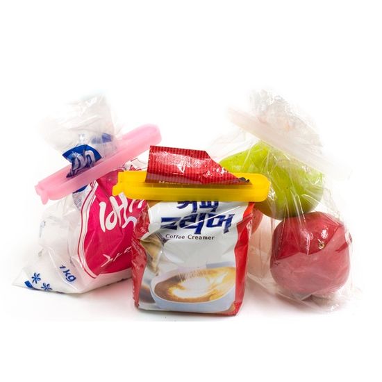 4p 파워 봉지집게(소) / 봉지 밀봉집게