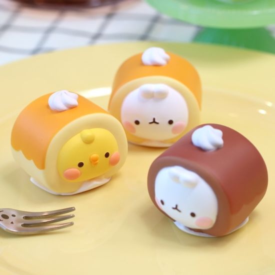 몰랑이 롤케이크 랜덤피규어 (낱개랜덤)