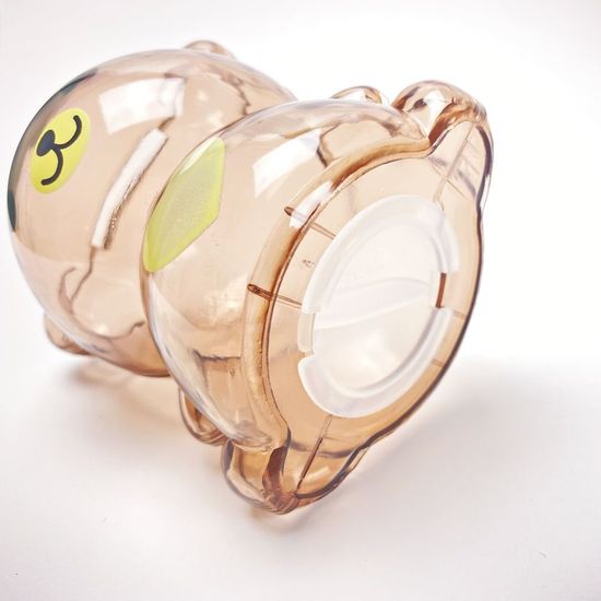 투명 캐릭터 곰돌이 저금통 구디백 소형(WE67AC0)