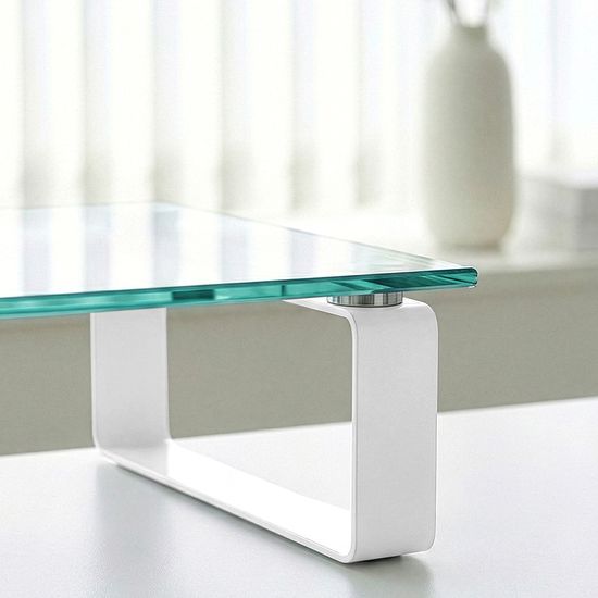 레토 강화유리 모니터 받침대 LMS-G01