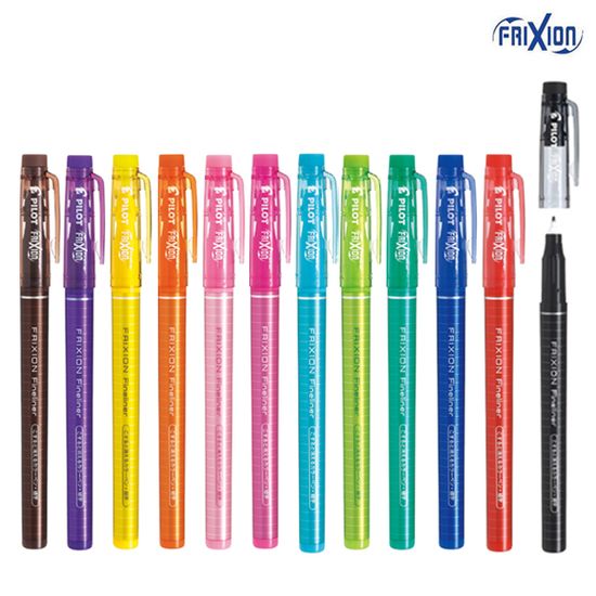 파이롯트 프릭션 파인라이너 지워지는 컬러펜