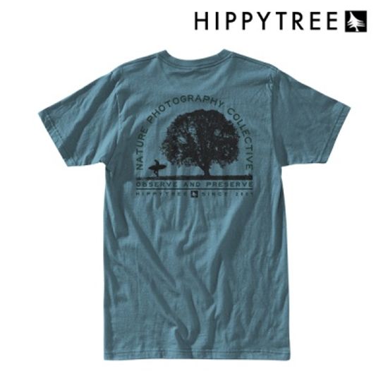 [히피트리] Oak Tee - Blue