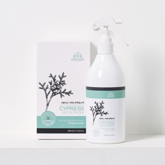 나무앤미 피톤치드 가득한 편백잎수액 탈취제 380ml 