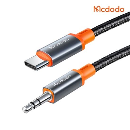 맥도도 C타입 to 3.5mm AUX 오디오 변환케이블 코일형