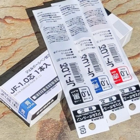 제브라 사라사클립 1.0mm 리필심 JF-1.0 1다스