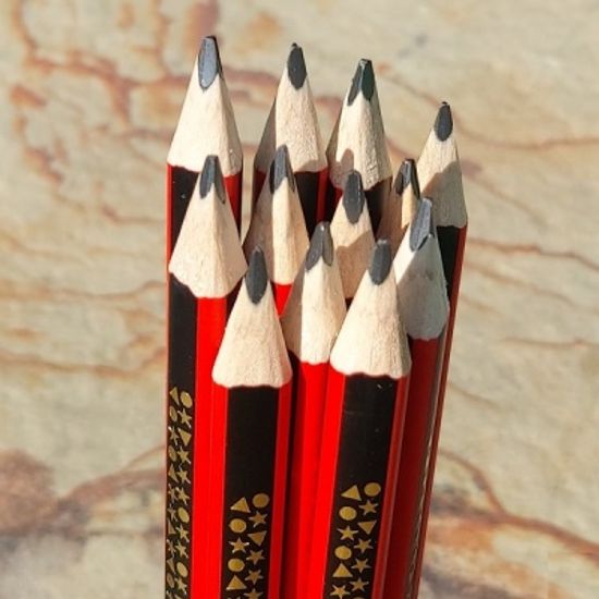 스테들러 독일산 어린이 점보 2B 삼각연필 1285 1다스