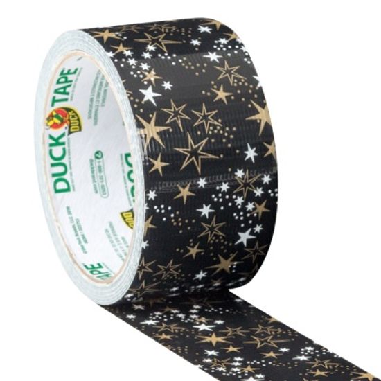 덕테이프 디자인 박스 테이프 골드스타 무늬 9m