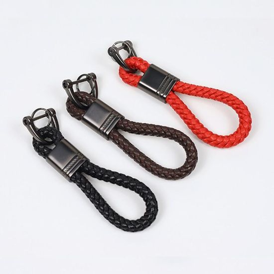 자동차키링 홀더 열쇠 고리 가죽 롱 스트랩