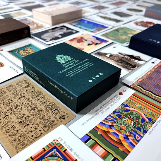 한국의 문화유산 시리즈V 조선궁궐단청 플레잉카드