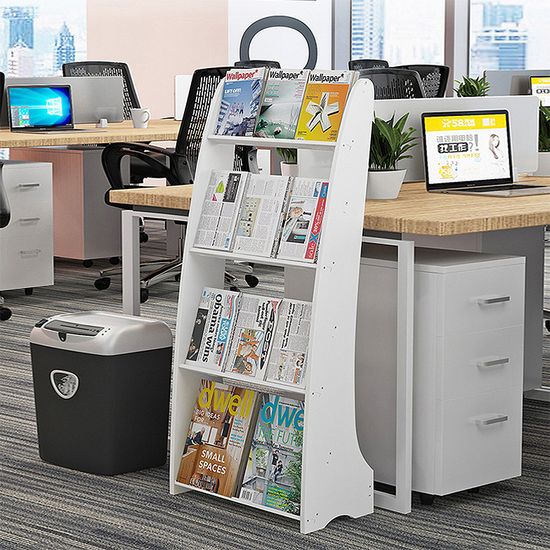 커빈 잡지 꽂이 인테리어 책 선반 진열대