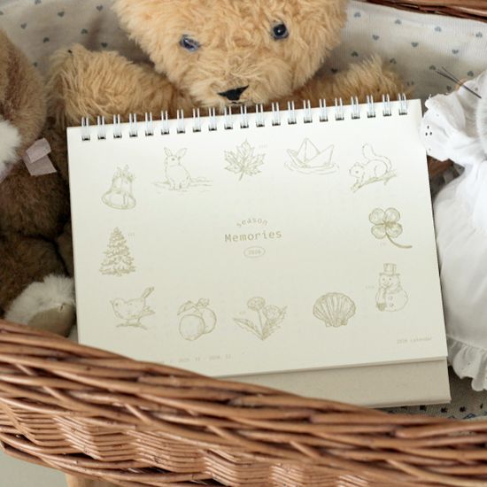 [대시앤도트] 2026 시즌 메모리즈 데스크 캘린더