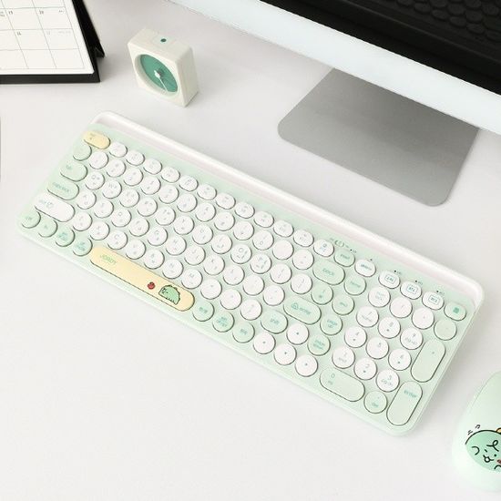 카카오프렌즈 죠르디 멀티페어링 블루투스 저소음 키