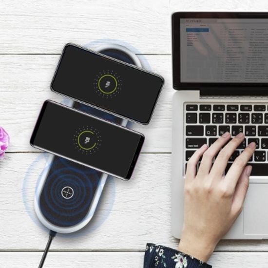 [3대동시초고속무선충전]  36W고속무선충전트리플패드