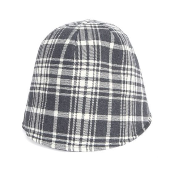 [디꾸보]글렌 체크 클로슈 햇 여성모자 AH100