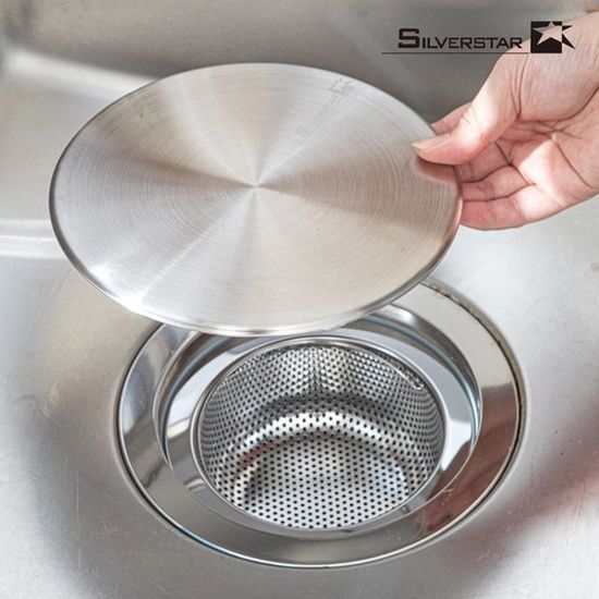 실버스타 스텐 304 올스텐 배수구 덮개+ 타공망세트