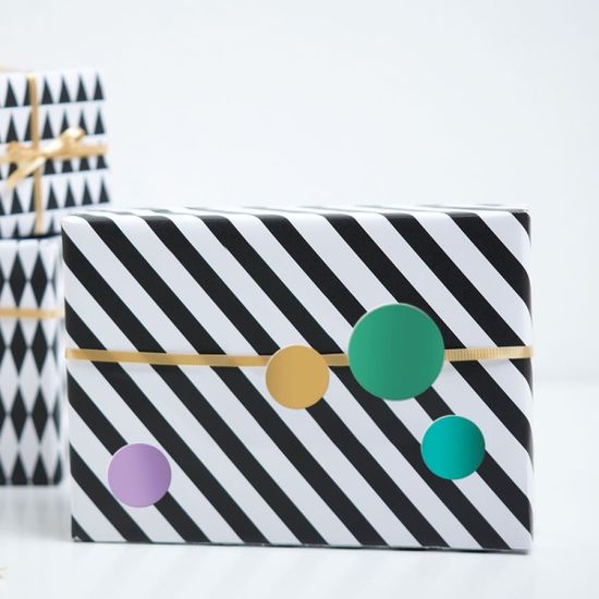 트윙클 도트15 메탈 스티커 6종(500개) 다꾸스티커