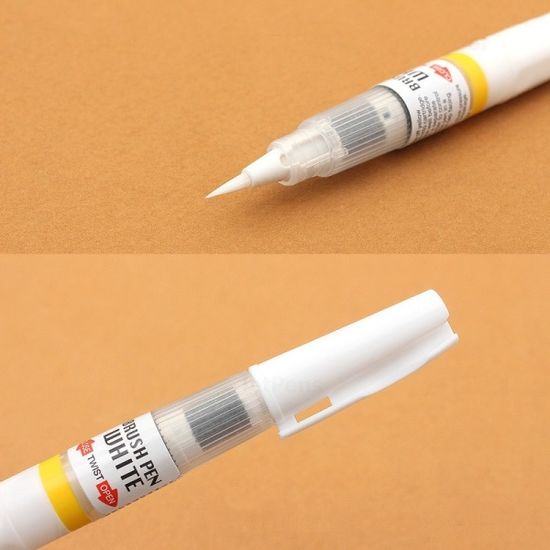 쿠레타케 지그 카투니스트 화이트 브러쉬/붓펜 CNBW