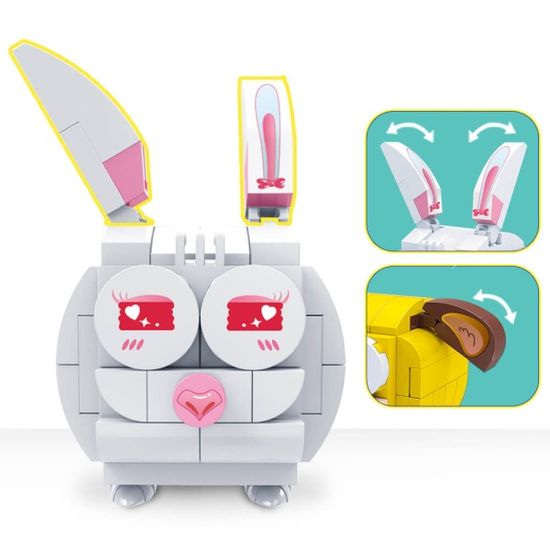 반바오 조립블록 귀여운 나의 동물 띠 모형 만들기