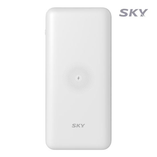 스카이 필 고속충전 무선 보조배터리 20000mAh WX20